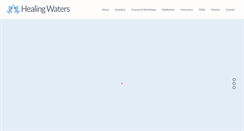 Desktop Screenshot of centerathealingwaters.com