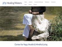 Tablet Screenshot of centerathealingwaters.com